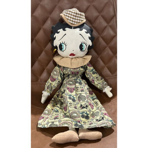 Vintage Betty Boop Oop A Doop 16.5" Nostalgic Stuffed Plush Toy Doll Collectible